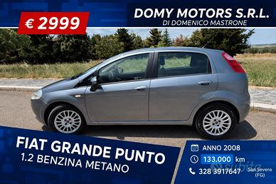 Fiat Grande Punto 1.2 benzina metano anno 08