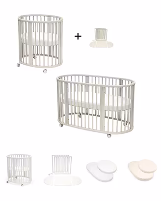 Letto evolutivo Stokke Sleepi bianco - 0-5 anni