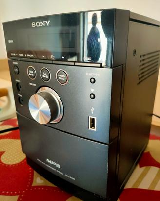 mini stereo Sony con casse Panasonic 