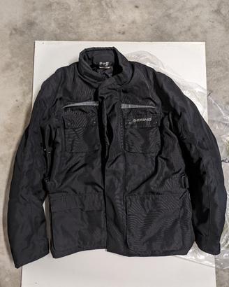 Giacca moto uomo tessuto bering tg. XL