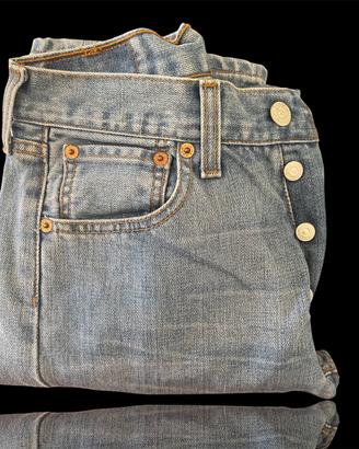 Jeans Levi's 501 Original Vintage Made in Hungary