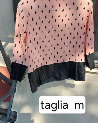 Casacca donna ZUIKI fantasia pinguini taglia M