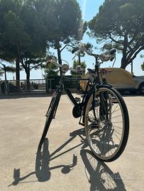 Coppia di biciclette Raleigh vintage-selle Brooks