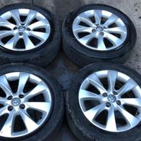 4 cerchi lega OPEL CORSA 16" POLLICI