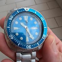 Orologio Seiko turtle blue lagoon 