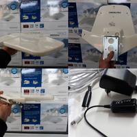 ANTENNA TV AMPLIFICATA DVB T2 CAMPER