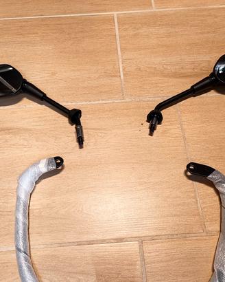 specchietti vespa GTS e maniglione 