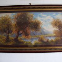 Quadro del 900' Olio su tela di Guy de Simoni