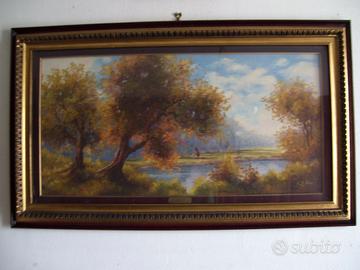 Quadro del 900' Olio su tela di Guy de Simoni