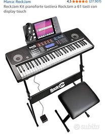 Tastiera Rock Jam muktifunzione a 61 tasti. RJ761