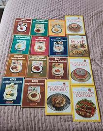 Lotto 16 Libri di Cucina Vintage gastronomia 
