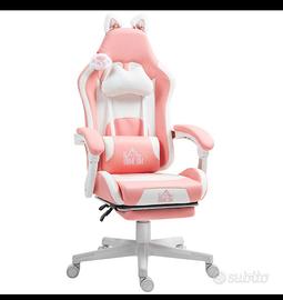 sedia da gaming ergonomica 