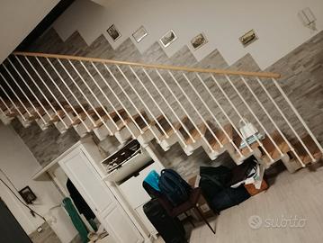 Scala Fontanot Genius h420 legno acciaio
.