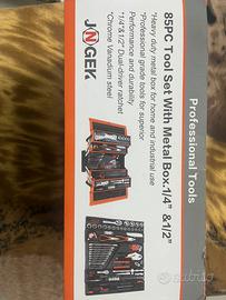 Set da 85 Attrezzi con Cassetta in Metallo