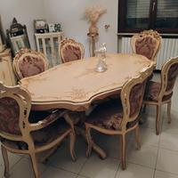 Sala da  pranzo stile veneziano