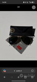Ray Ban goccia oro aviatore