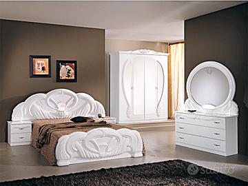 GRUPPO LETTO TUTTO BIANCO, STUPENDO!