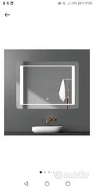 Specchio touch 80 cm x 60 cm illuminazione led