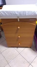 Fasciatoio con bagnetto