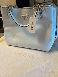 Borsa Bianca GUESS Gizele Girlfriend Carryall
