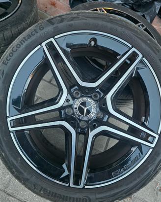 cerchi completi originali mercedes amg 18 pollici
