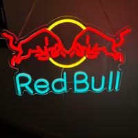 insegna neon REDBULL nuova + agganci
