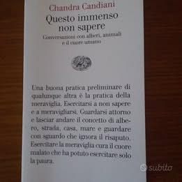 Libro " Questo immenso non sapere" di C. Candiani