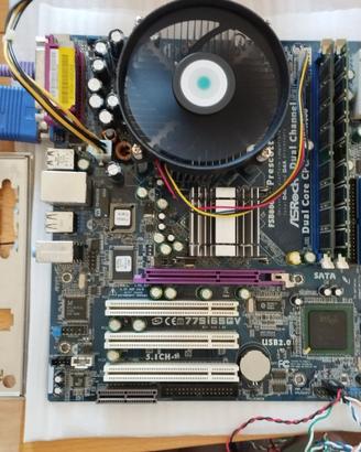 Asrock 775i65GV + Pentium 4 630 + 2 GB RAM DDR400