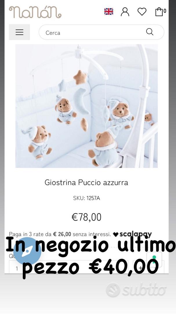 GIOSTRINA LETTINO PUCCIO NANAN