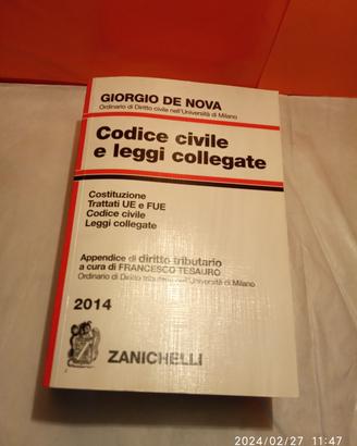 Codice civile e leggi del 2014