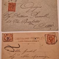 francobolli da centesimi 2 regno d'Italia