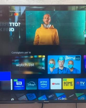 Tv hisens 43 pollici