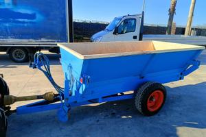 Trattore carrello vendemmia ribaltabile trilateral