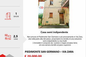 Casa semi indipendente su 2 livelli