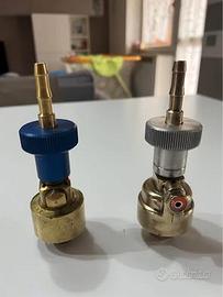 Valvole di sicurezza per ossigeno e acetilene