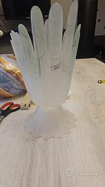 Vaso in vetro opalino