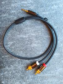 Cavo audio Jack 3.5mm RCA