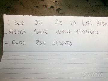 Albero motore l200 dd 2.5 td 4d56 73kw