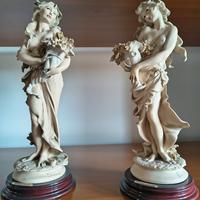 coppia statue Giuseppe Armani Florence