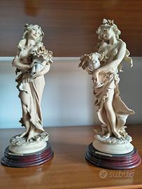 coppia statue Giuseppe Armani Florence