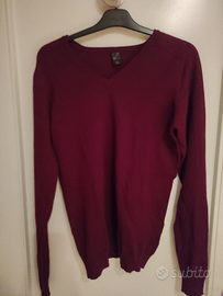 Maglioncino leggero uomo taglia M/ L slim fit bord