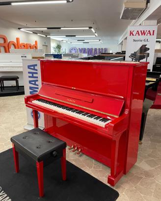 PIANOFORTE VERTICALE YAMAHA U3H ROSSO