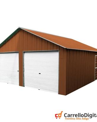 Box cantiere 666x724 810kg saracinesche fin legno