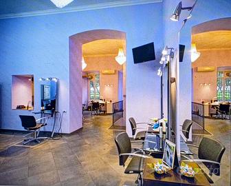 Postazione per parrucchieri e cabina estetica