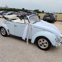 Maggiolino cabrio vetro piatto 