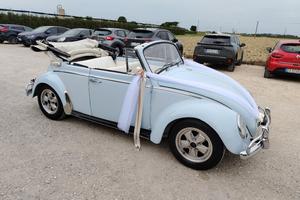 Maggiolino cabrio vetro piatto 