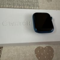 Apple Watch serie 7 45 mm blu