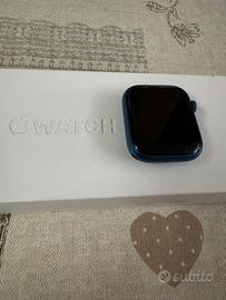 Apple Watch serie 7 45 mm blu
