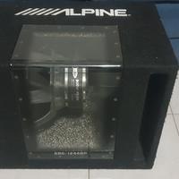 subwoofer alpine 800w