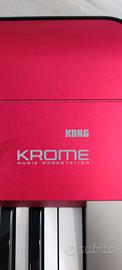 tastiera korg krome music workstation 